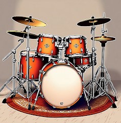 Hình thu nhỏ Drum Kit - Play Drums